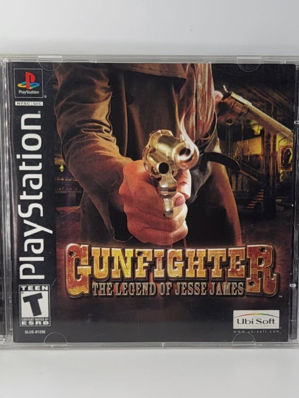 Gunfighter: The Legend of Jesse James - Sony PlayStation 1 CIB Tested/Works PS1